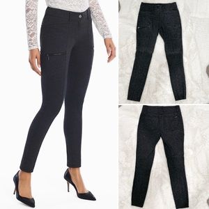 White House Black Market | Ponte Skinny Ankle Utility Pants | Size 2